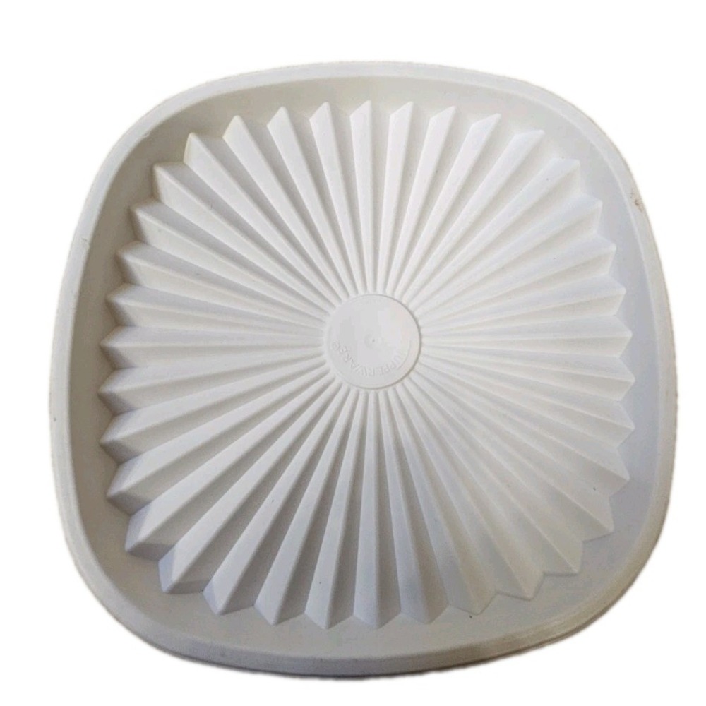 Tupperware Servalier 841 Replacement Lid 6.5" White